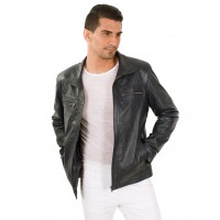 ALDO MEN LEATHER JACKET