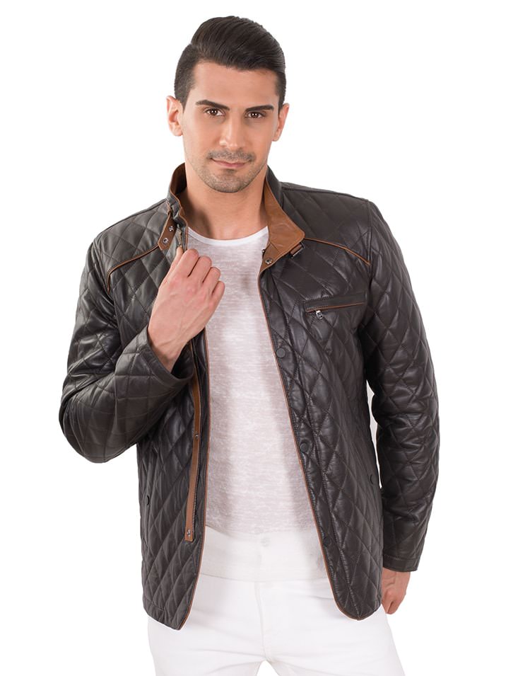 DOLCİ MEN LEATHER JACKET