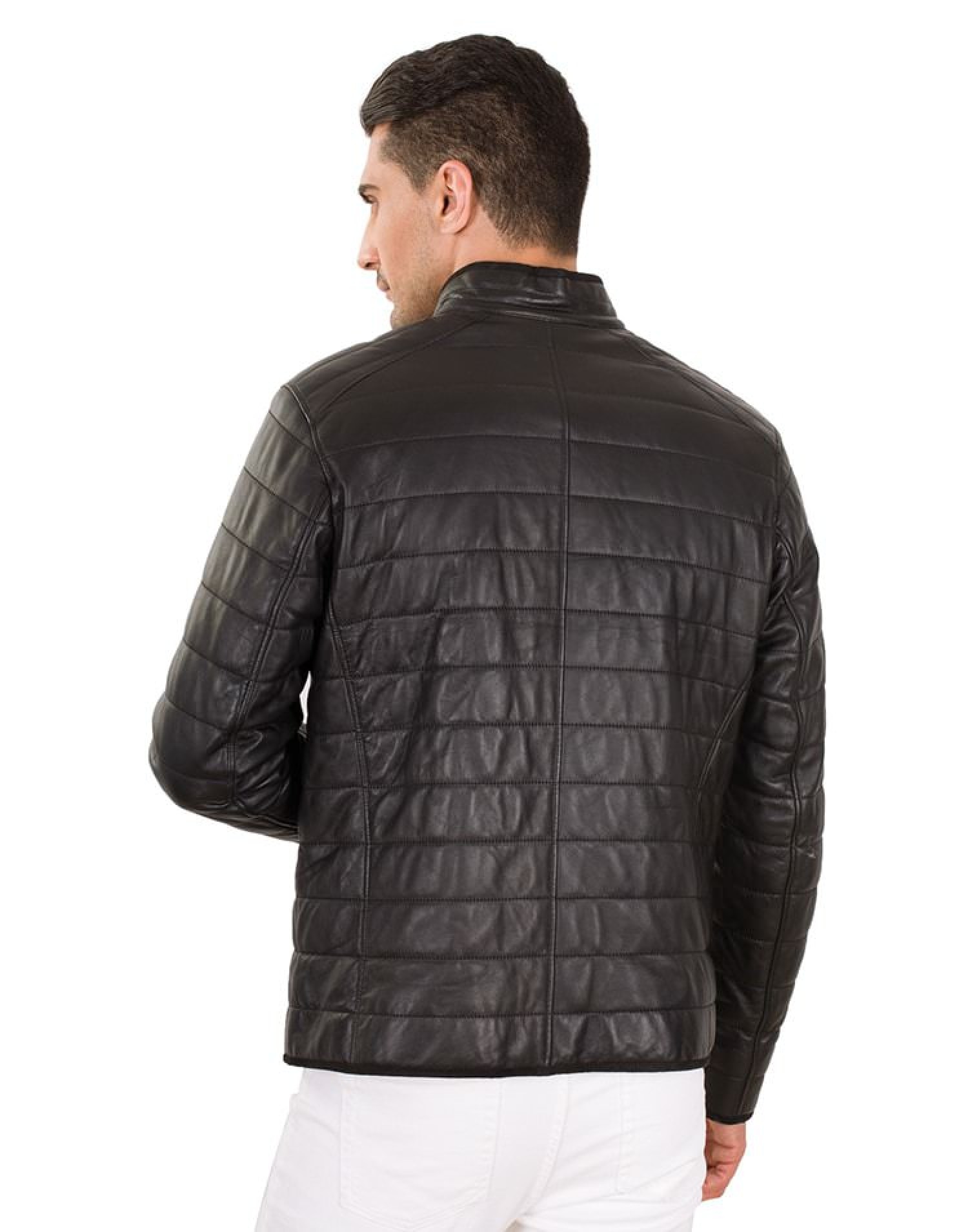 PIER MEN LEATHER JACKET