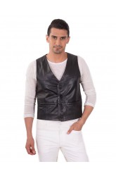  ISLAND MEN LEATHER VEST