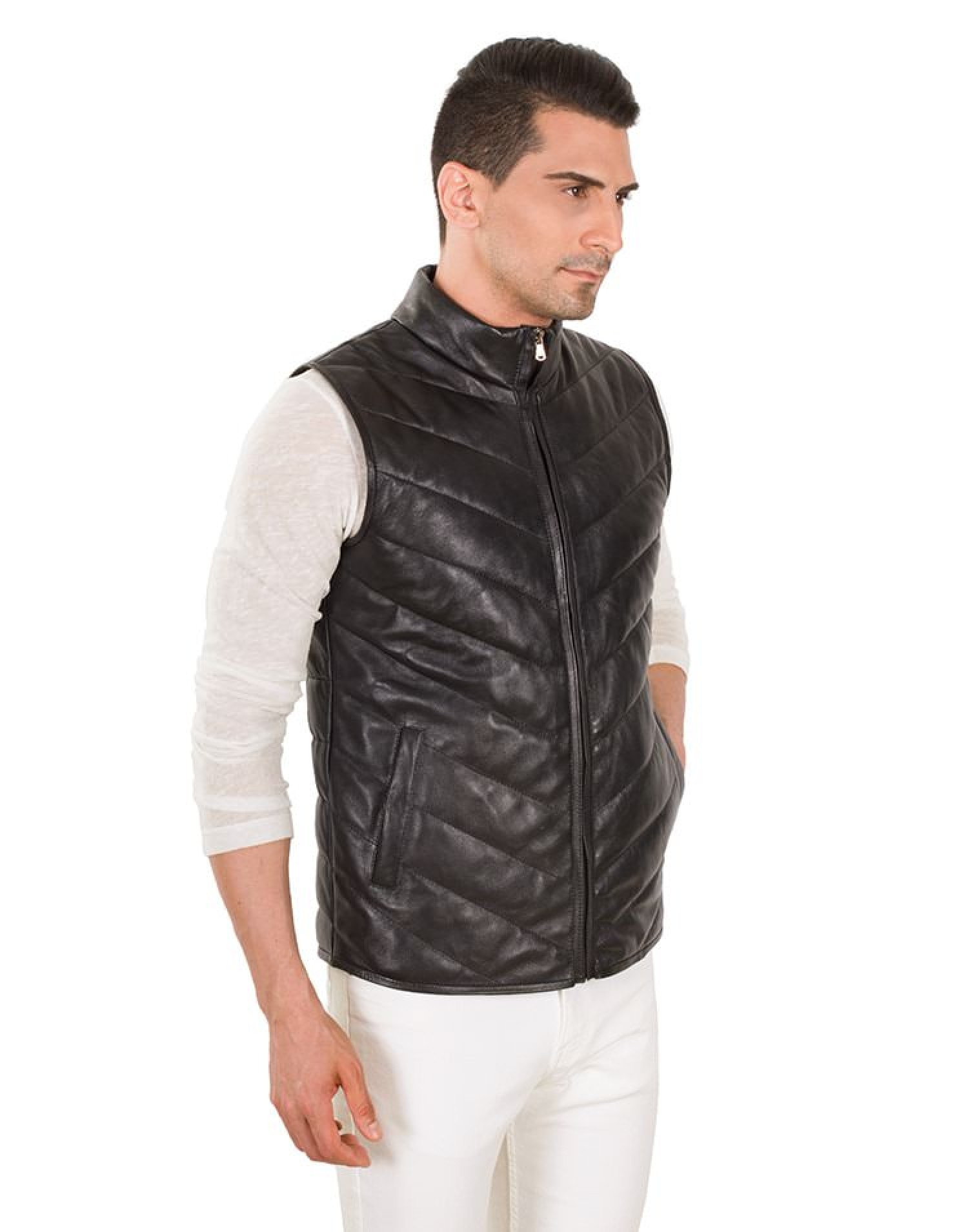 VESTO MEN LEATHER VEST