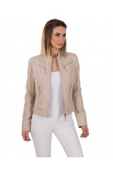 SOPHIA WOMEN LEATHER JACKET