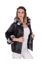 MARIA WOMEN LEATHER JACKET