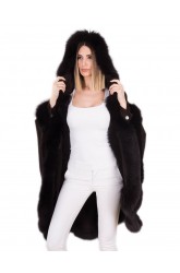 MEDUSA WOMEN LEATHER PONCHO