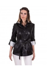 NEW LONDON WOMEN LEATHER JACKET