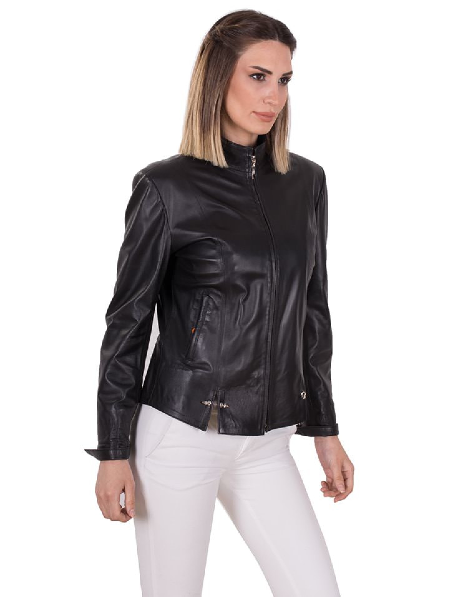 ROSE WOMEN LEATHER JACKET