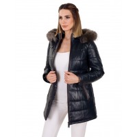 EIFFEL LONG WOMEN LEATHER JACKET